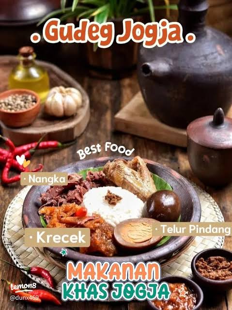 Gudeg Komplit Telur & Ayam Kampung Jogja