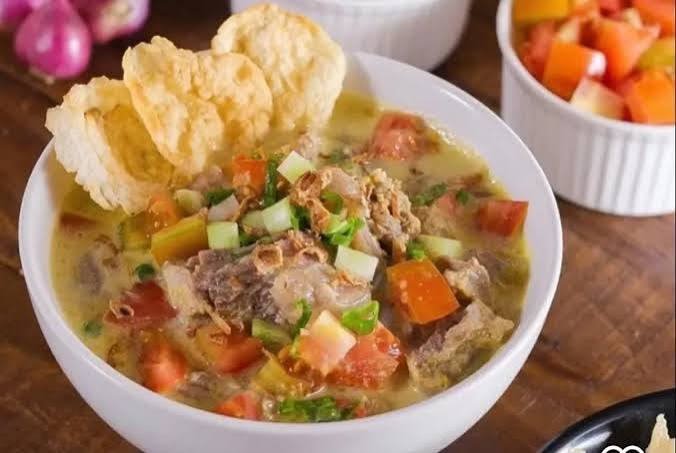 Soto Betawi Kuah Susu Daging Sapi H. Husein