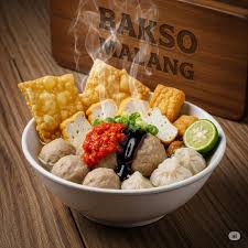 Bakso Malang Komplit Urat, Siomay & Pangsit Goreng