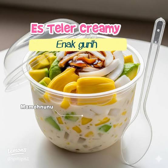 Es Teler Durian Montong Spesial Kelapa Muda