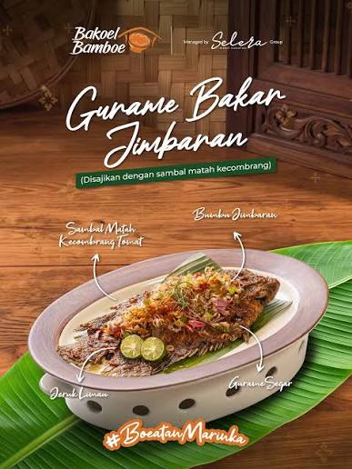 Ikan Gurame Bakar Bumbu Jimbaran Sambal Kecap