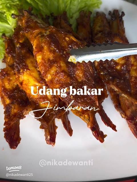 Udang Windu Bakar Madu & Cumi Saus Padang