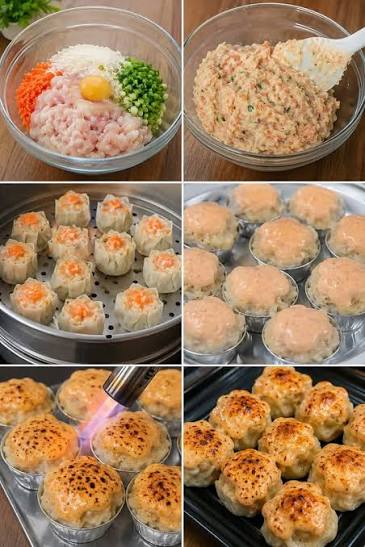 Dimsum Mentai Mozarella & Siomay Udang Kukus